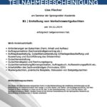 Verkehrswertgutachten (Sprengnetter Akademie)